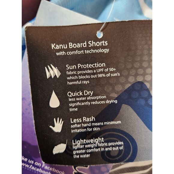 Boys Swim Trunks – Size 4T, Blue, New with Tags - Picture 6 of 6